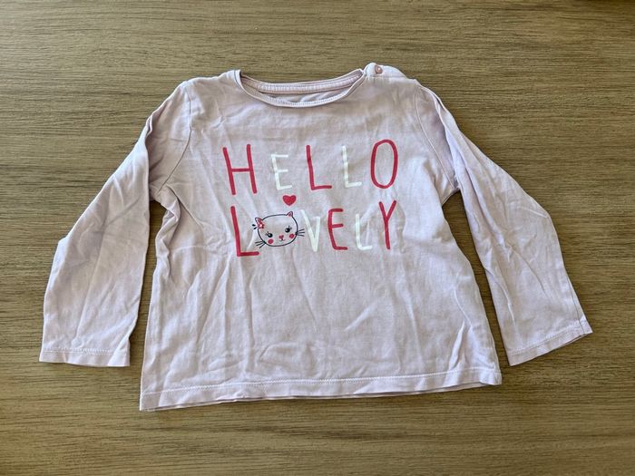 Teeshirt manches longues InExtenso 3 ans