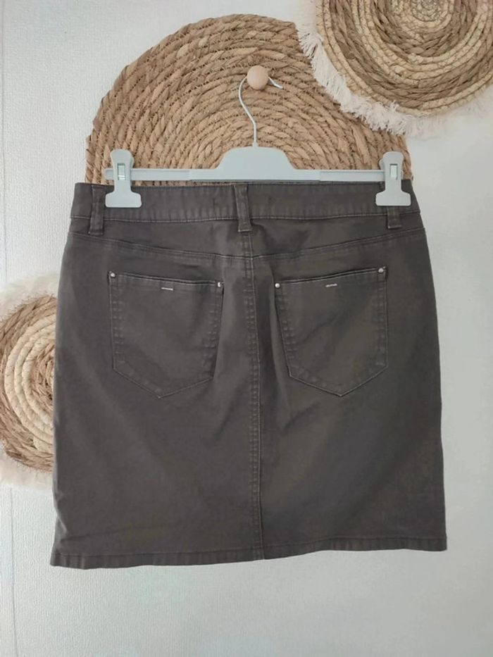 Jupe marron cache cache 42 - photo numéro 4