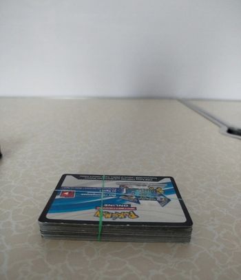 Lot de codes jcc pokémon live
