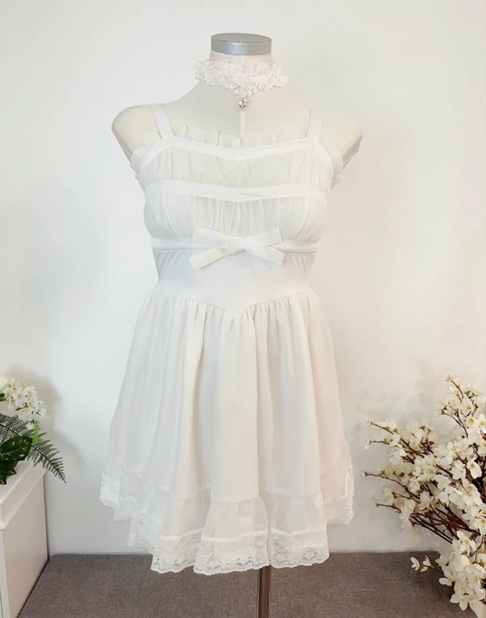 Robe Blanche Princesse Barbie Lolita