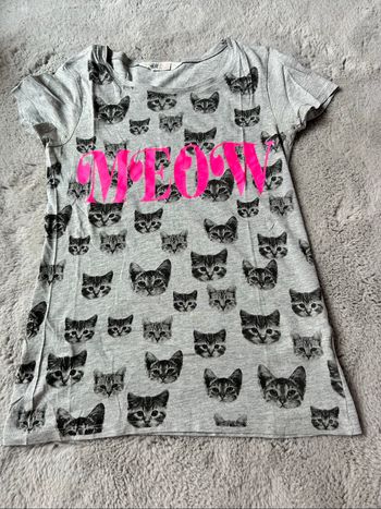 T-shirt H&M avec des chats