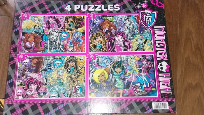 Puzzle Monster High dont 1 neuf - photo numéro 6