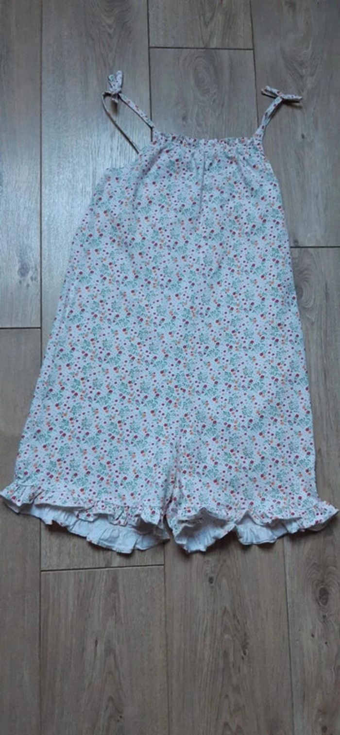 Combishort / combicourte vertbaudet fleurie 12 ans en très bon état