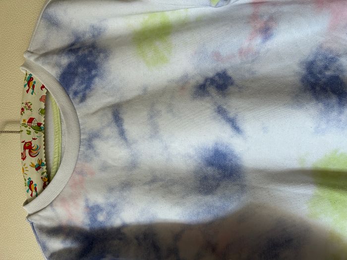 sweat molletonné coloré taille 9/10 ans - photo numéro 2