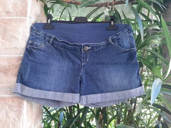 Short en jean de maternité Calin Kalin 40