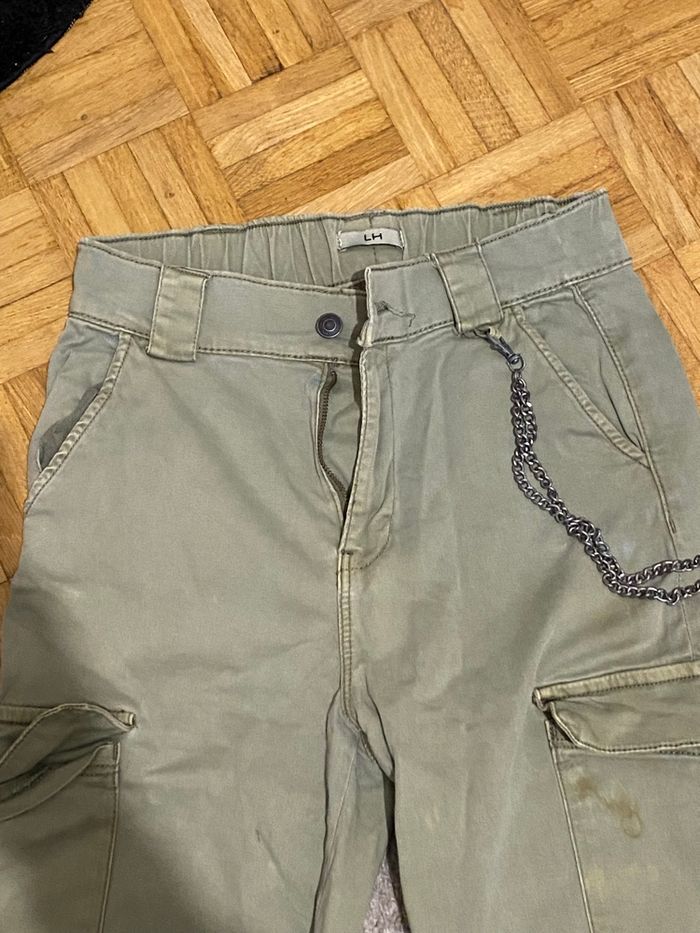 Pantalon cargo kaki gothique - photo numéro 3