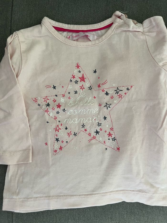 T-shirts ML 3 mois - photo numéro 2