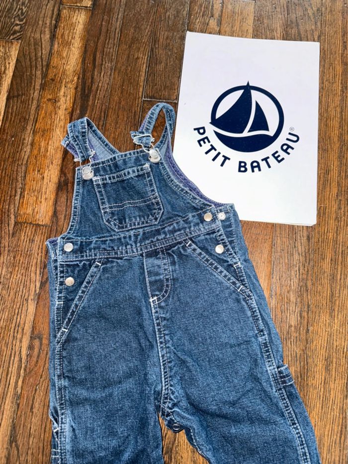 Salopette petit bateau  6 mois - photo numéro 2