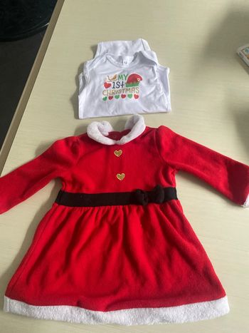 Robe + body Noël