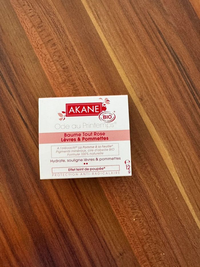 Baume Rose lèvres et pommettes AKANE