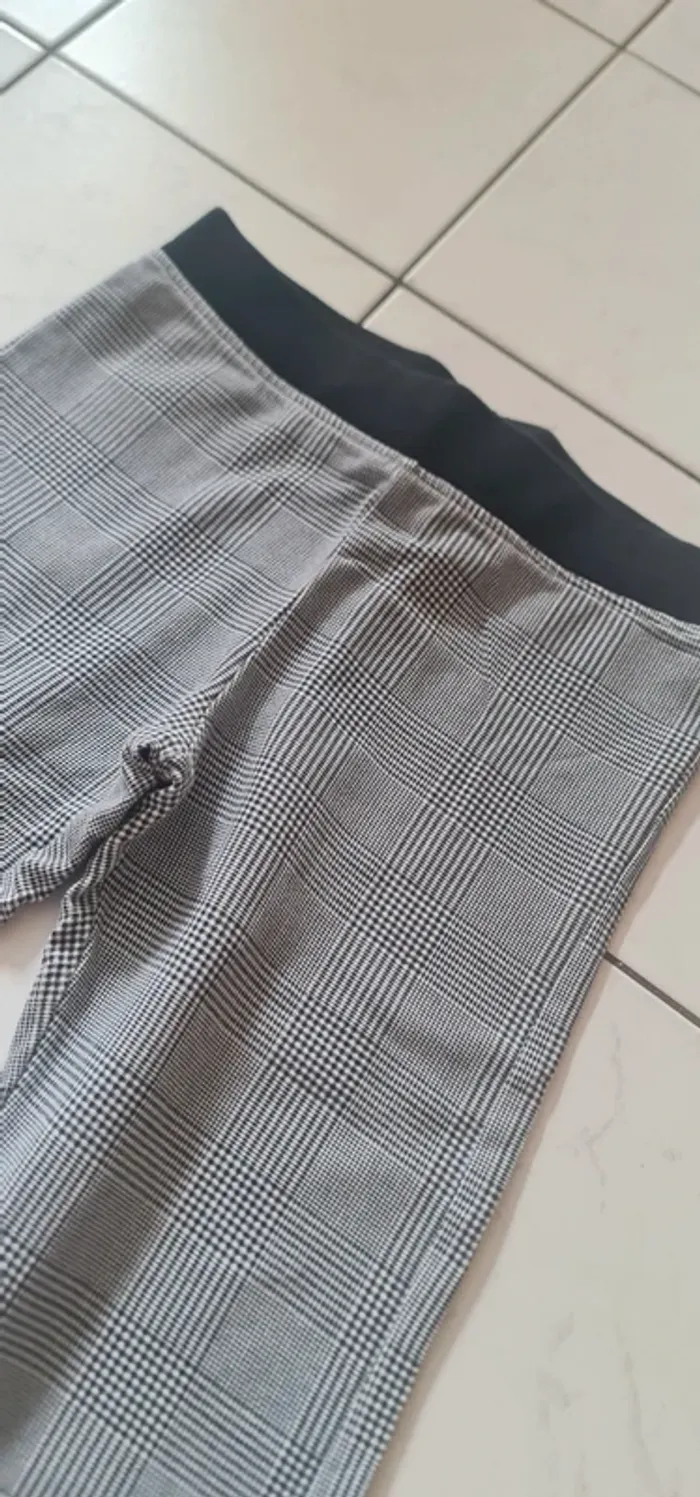 Legging à carreaux 12/13ans - photo numéro 2