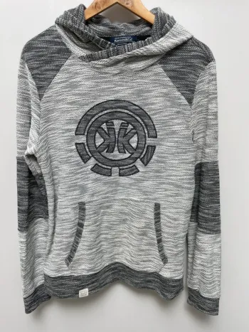 Koröshi hoodie sweater grey Mens M
