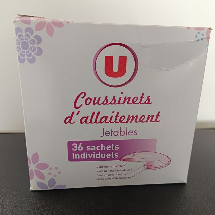 21 coussinets d'allaitement jetable