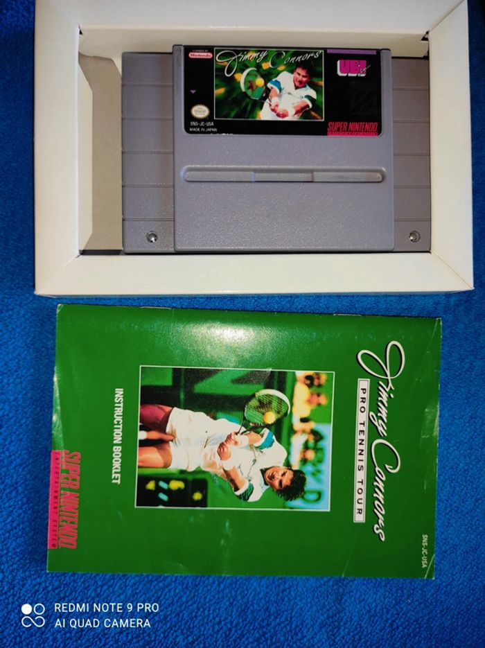 Jimmy connors super Nintendo - photo numéro 6
