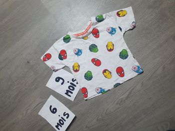 Maillot t-shirt 6/9mois garçon