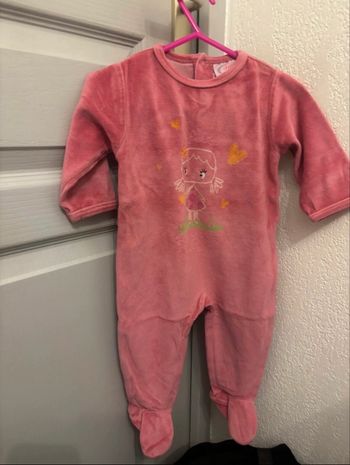 Babigros en velours 6 mois 