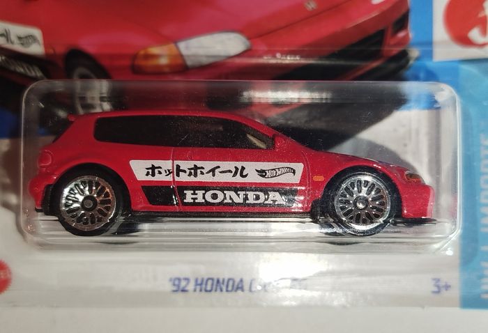 Hot Wheels '92 Honda Civic EG 2024 - photo numéro 3