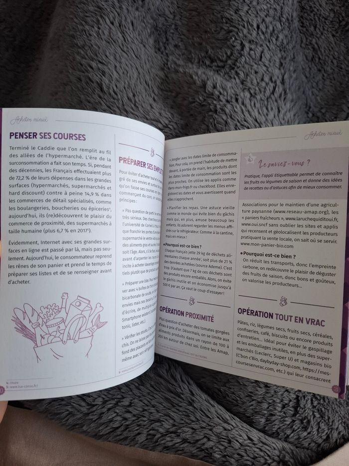 Livre Mieux consommer au quotidien en très bon état - photo numéro 3