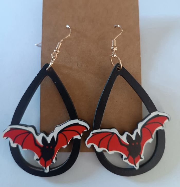 Boucles d'oreilles halloween - photo numéro 3