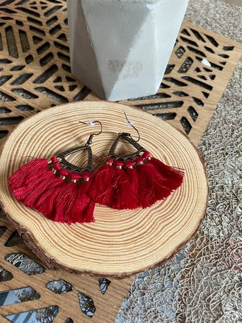 Boucles d’oreilles pompons