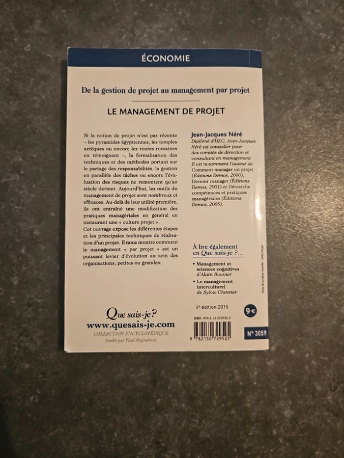 Livre le management de projet - photo numéro 2
