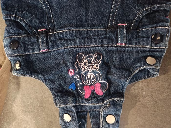 Ensemble robe salopette Minnie 6 mois - photo numéro 8