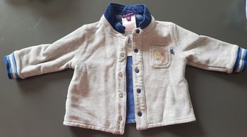 Gilet chaud bébé garçon 6 mois