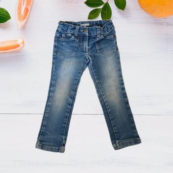 Jeans droit vynil fraise