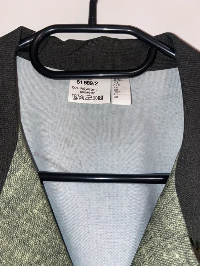 Veste blazer vert - photo numéro 4