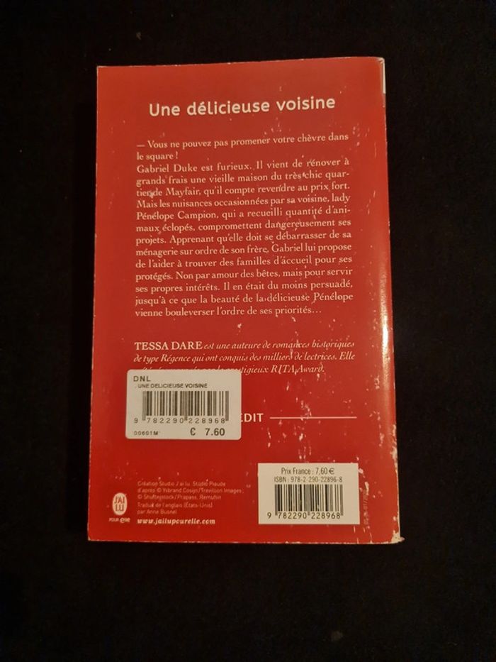 Une délicieuse voisine - Tessa Dare - amour et erotique - photo numéro 2