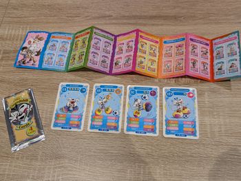 Diddl Quardiddl Cards – Série complète Bibombl-Fun 5A à 5D – 4 cartes état neuf + pochette