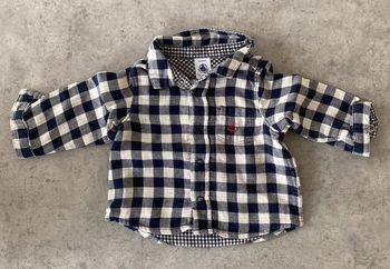 Chemise bébé petit bateau 3/6 mois