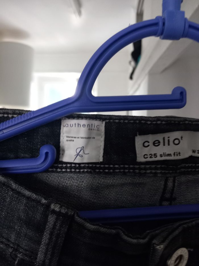 Jean slim marque celio taille L - photo numéro 9