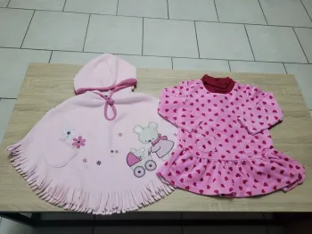 Lot de 2 hauts fille en 18 mois