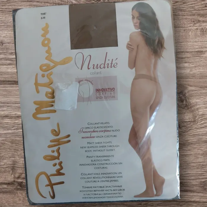Lot 2 collants T.3M neuf sous blister - photo numéro 3