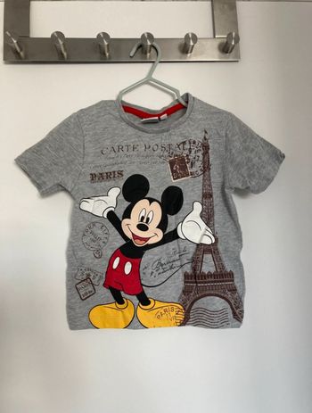 T-shirt manches courtes Mickey 2 ans