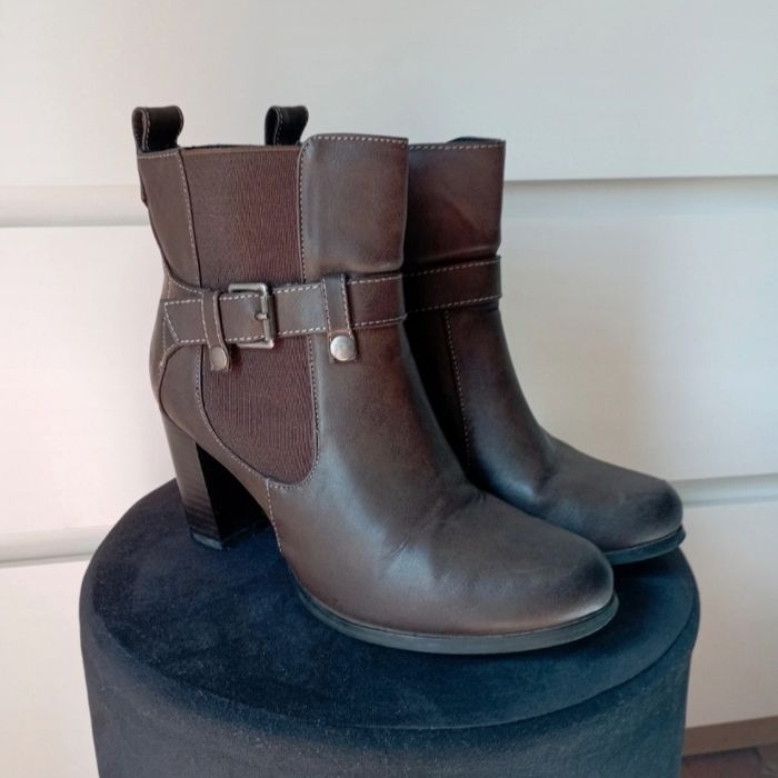 Bottines marron chocolat