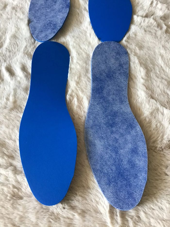 2 paires de semelles chaussures anti mycoses taille 43/44 (0623) - photo numéro 2