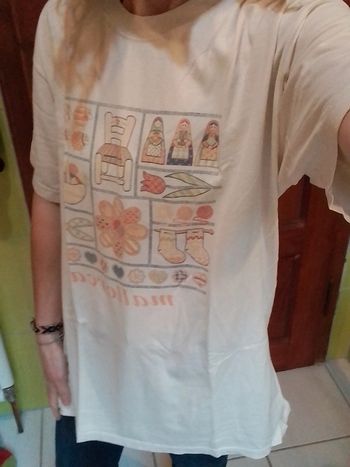 T-shirt femme Beige Mallorca
