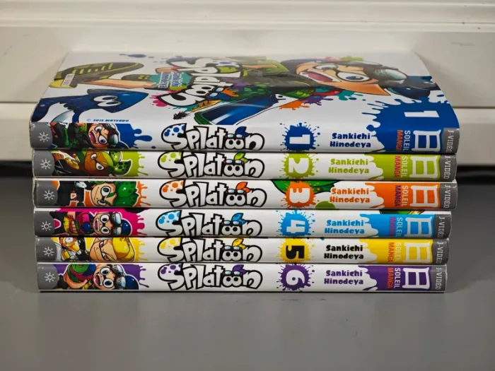 Lot Manga Splatoon 1 à 6 VF - photo numéro 2