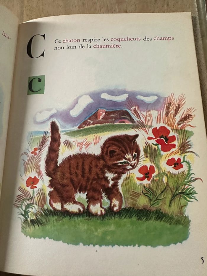Gentil Coquelicot livre bd album cartonné Ton petit alphabet abécédaire Pierre Probst Hachette - photo numéro 4