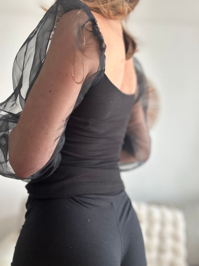 Haut manche longues bouffant Parisian - photo numéro 3