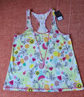 Top débardeur Ariel Disney neuf