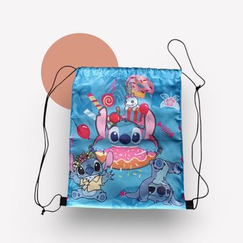 Sac à dos léger Stitch bleu