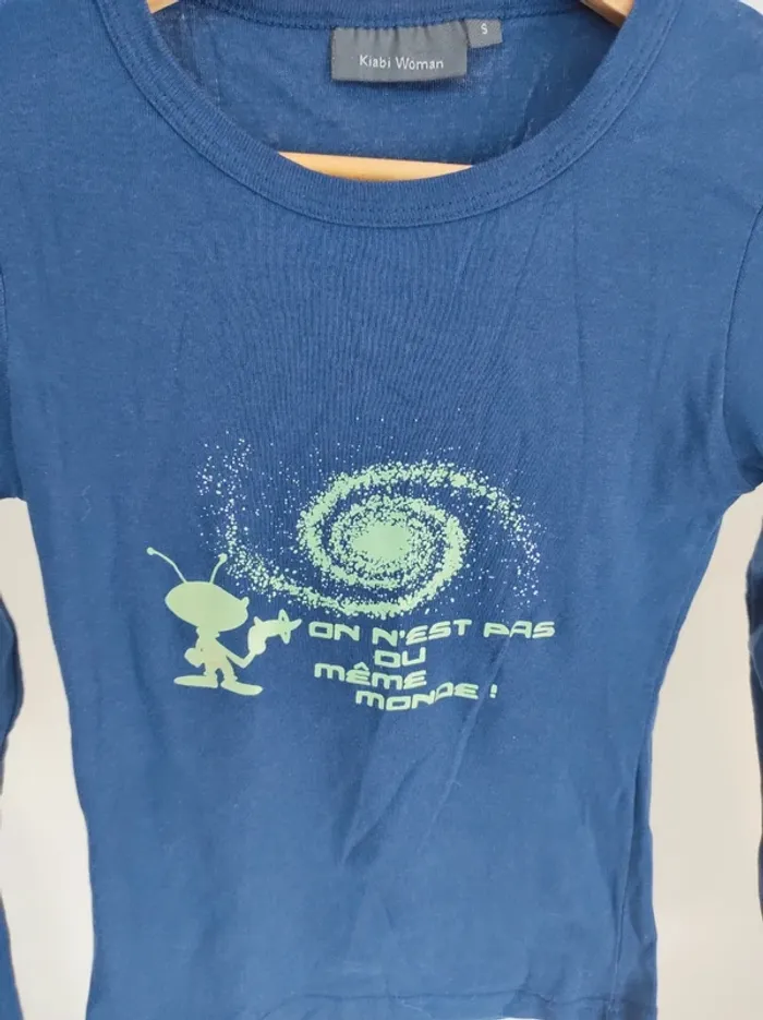 T-shirt manches longues Kiabi XS - photo numéro 2