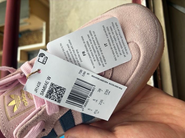 Adidas Samba Clear Pink/Night Indigo/Gum - Taille 38 - Neuves - photo numéro 10