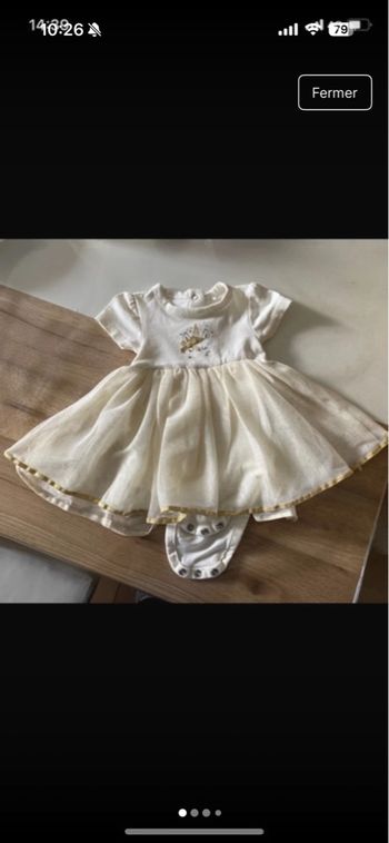 Lot vêtements 3 mois fille orchestra Kiabi DPAM