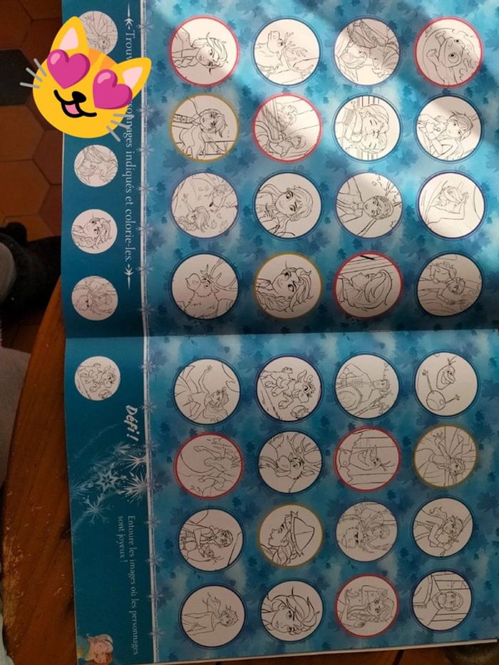 Cahier de coloriage Reine des neiges II - photo numéro 2