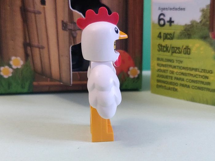 Minifig Lego poulet, en boîte - vrai Lego - photo numéro 11
