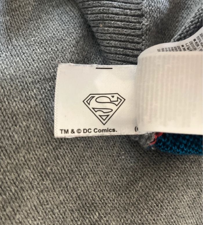 Pull - sweat / garçon / gris / 4ans / 105cm / Superman / Baby Gap - photo numéro 7